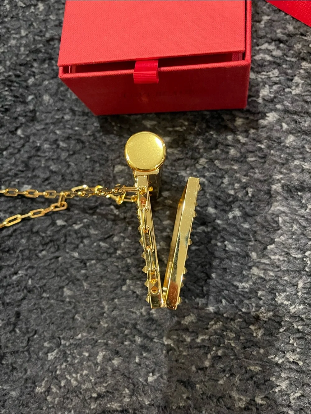 Valentino Garavani Rockstud Mirror & Lipstick Minaudière